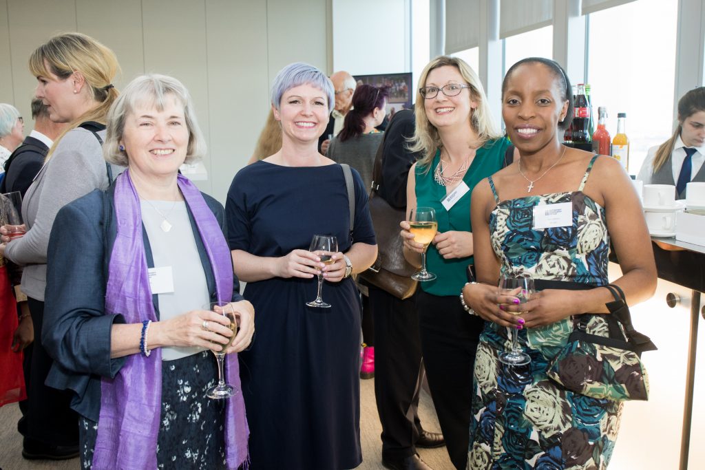 Emily Thomas, Nina Champion and Suzan Nabanja