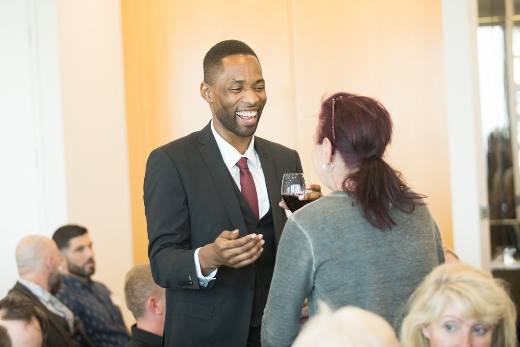 Nnamdi Efobi and Erika Flowers