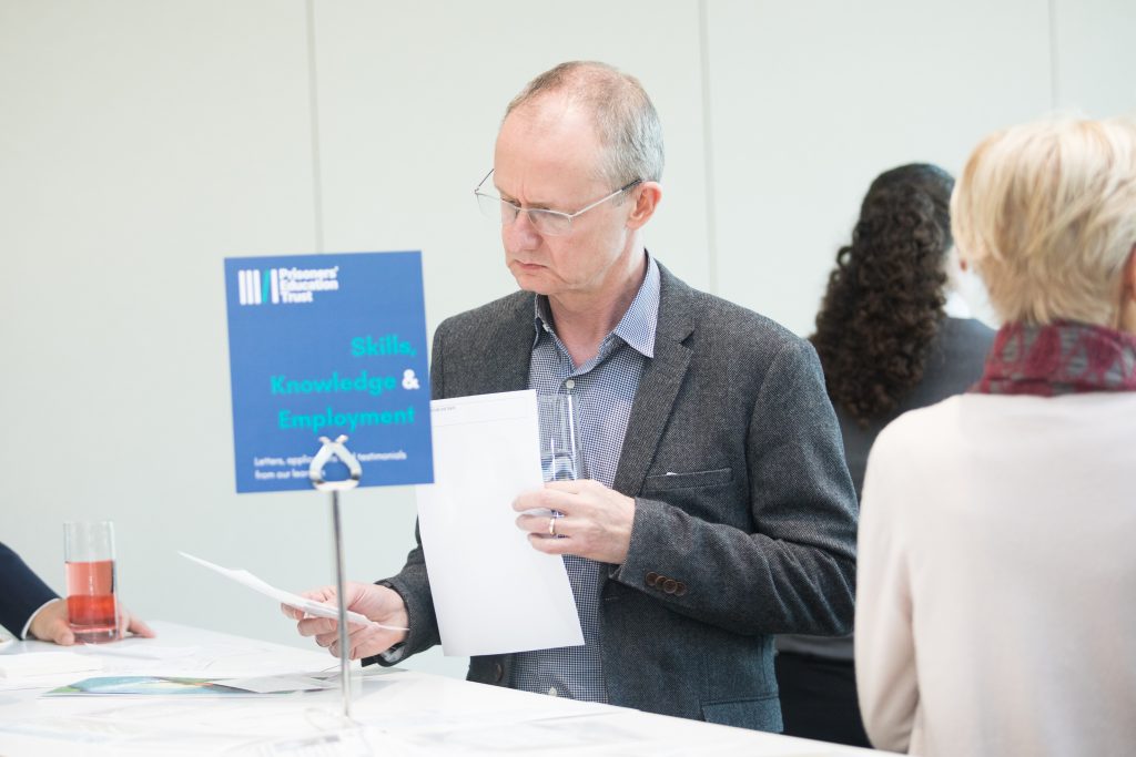 Clifford Chance's Tom Dunn reads letters from prison learners