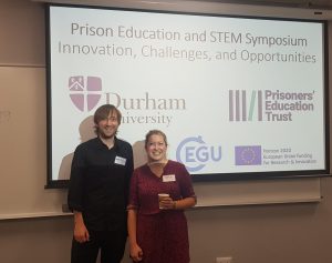 Conference organisers Phil Heron and Rosie Reynolds
