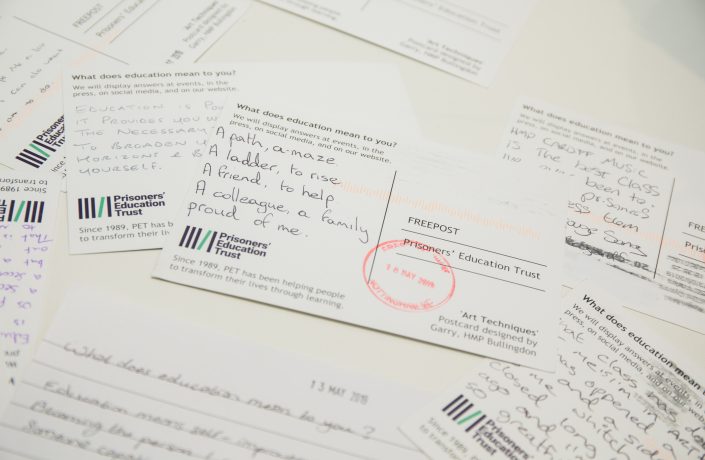 postcards from people in prison
