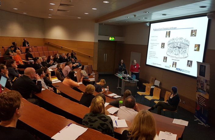 Attendees engaged in a lecture at PLAN's event 'Putting Pedagogy into Practise'