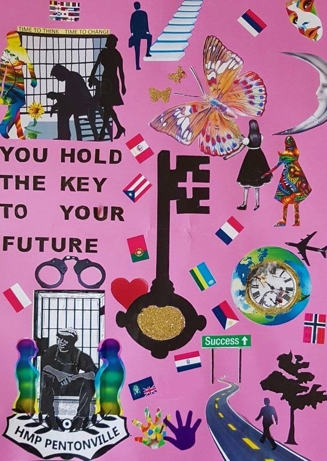 Yatin, The Key to Your Future. 2019. Collage.