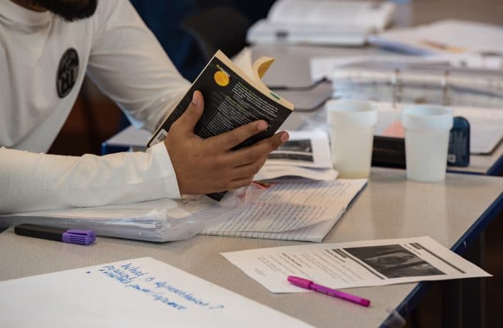 Learner book reading
