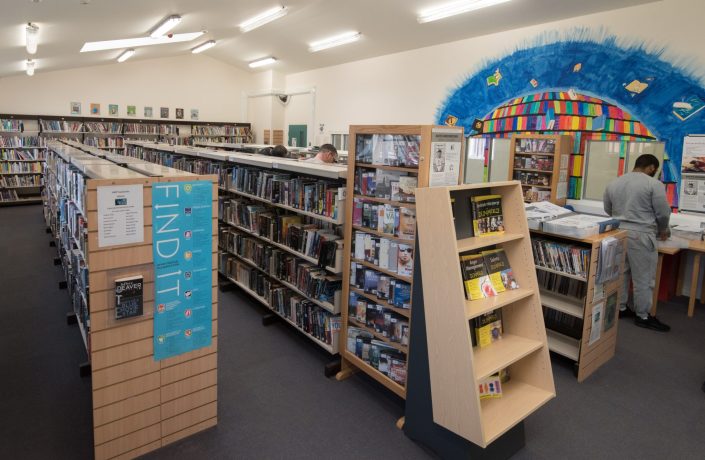 Prison library