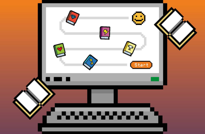 Graphic of computer